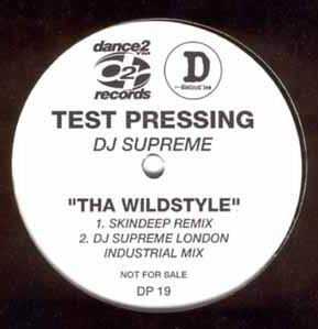 DJ Supreme - Tha Wildstyle | Distinct'ive Records (DP 19) - main DJ Supreme - Tha Wildstyle | Distinct'ive Records (DP 19) - main