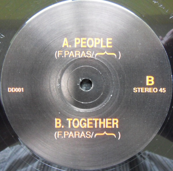 Fabio Paras - People / Together | Dischi D'Importazione (DD 001) - main