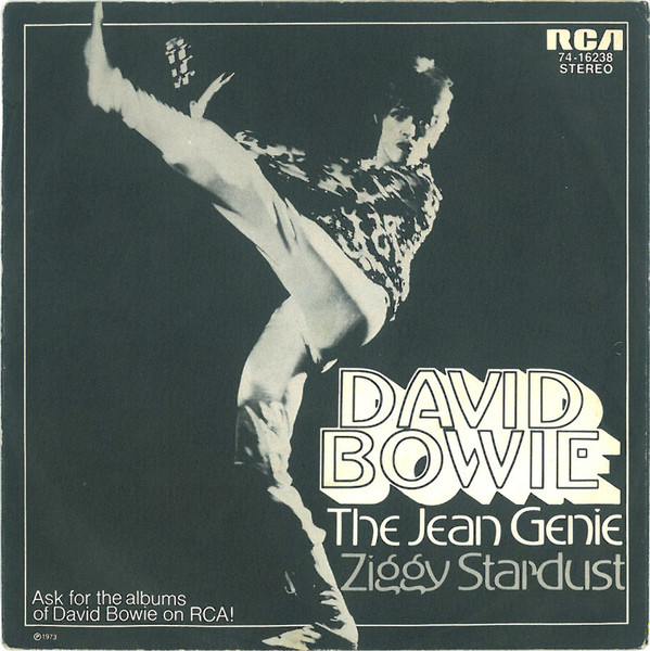 David Bowie - The Jean Genie | RCA (74-16238) - 2 David Bowie - The Jean Genie | RCA (74-16238) - 2