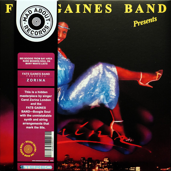 Fats Gaines And His Band Presents Zorina London - Fats Gaines Band Presents Zorina | Mad About Records (MAR 078) Fats Gaines And His Band Presents Zorina London - Fats Gaines Band Presents Zorina | Mad About Records (MAR 078)