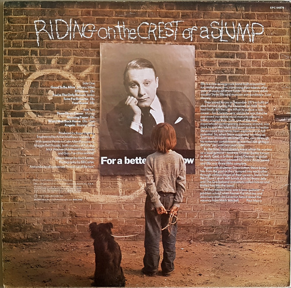 Ellis - Riding On The Crest Of A Slump | Epic (EPC 64878) - 2