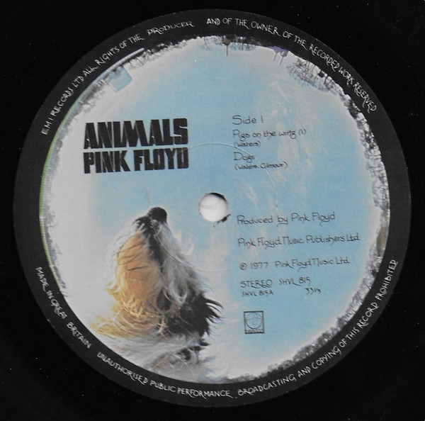 Pink Floyd - Animals | Harvest (SHVL 815) - 3