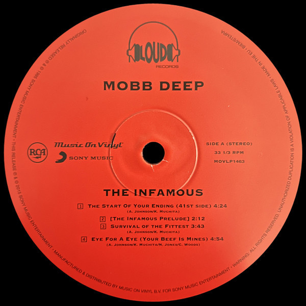 Mobb Deep - The Infamous | Music On Vinyl (MOVLP1463) - 3 Mobb Deep - The Infamous | Music On Vinyl (MOVLP1463) - 3