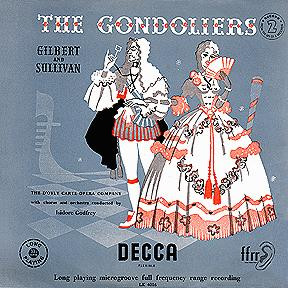 Gilbert & Sullivan - The Gondoliers | Decca (LK.4015)