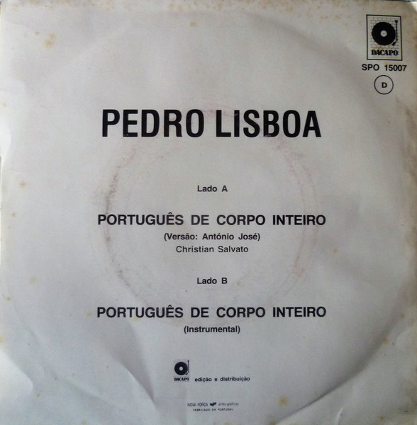 Pedro Lisboa - Portugues De Corpo Inteiro | Dacapo (SPO 15007) - 2