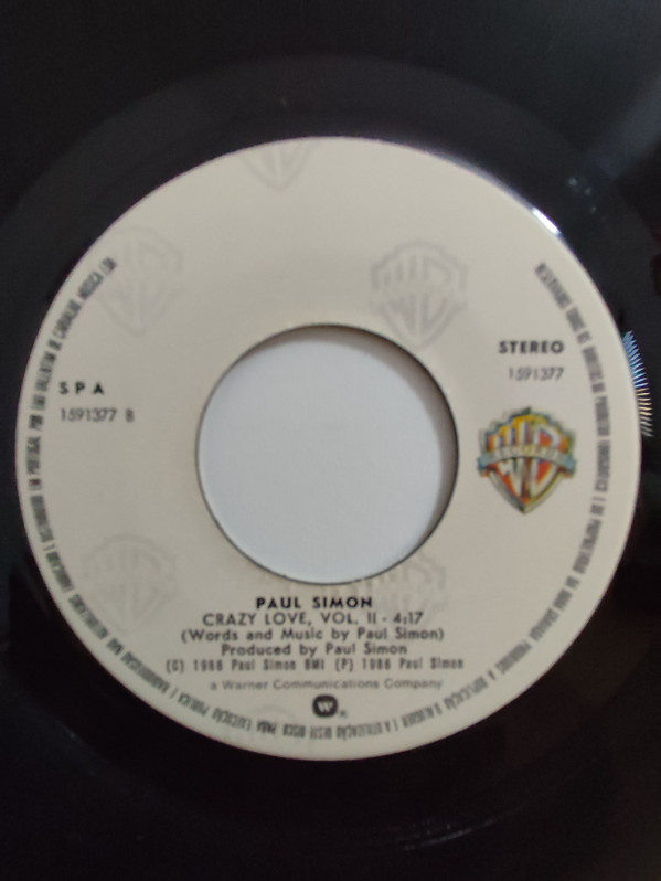 Paul Simon - The Boy In The Bubble | Warner Bros. Records (1591377) - 3