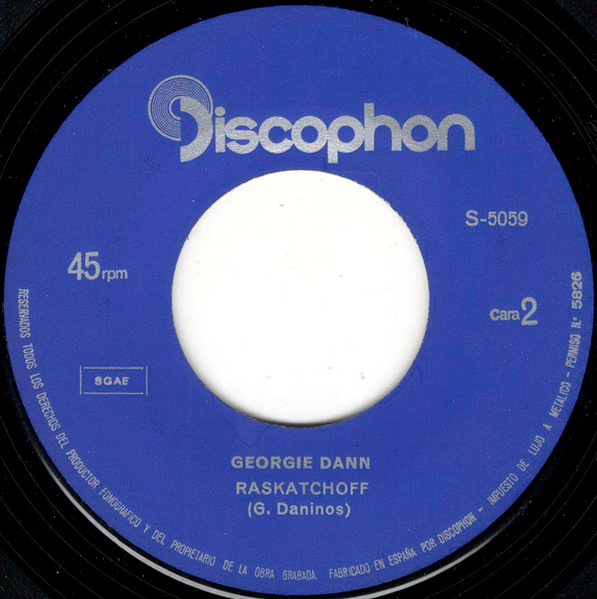 Georgie Dann - Casatschok / Raskatchoff | Discophon (S-5059) - 4