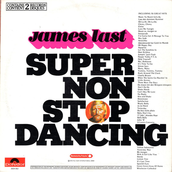 James Last - Super Non Stop Dancing (2LP) [Vinyl] | Polydor (2634 052) - 2
