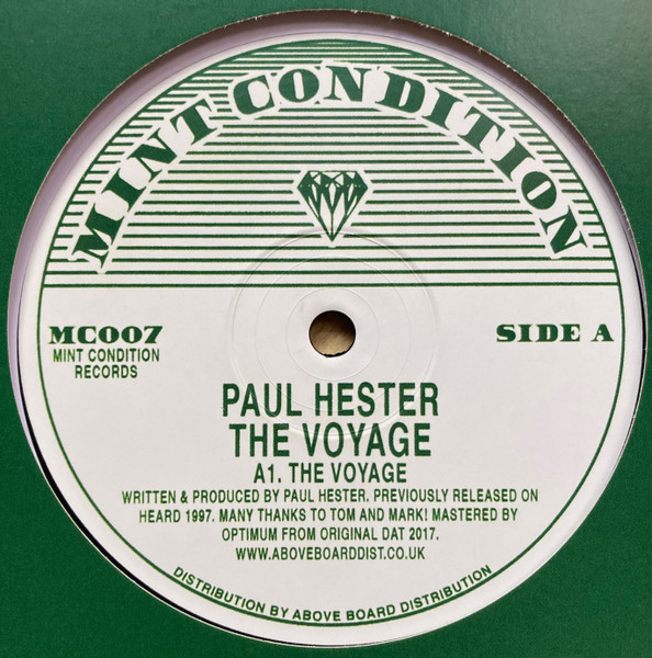 Paul Hester - The Voyage | Mint Condition (MC007) - 2