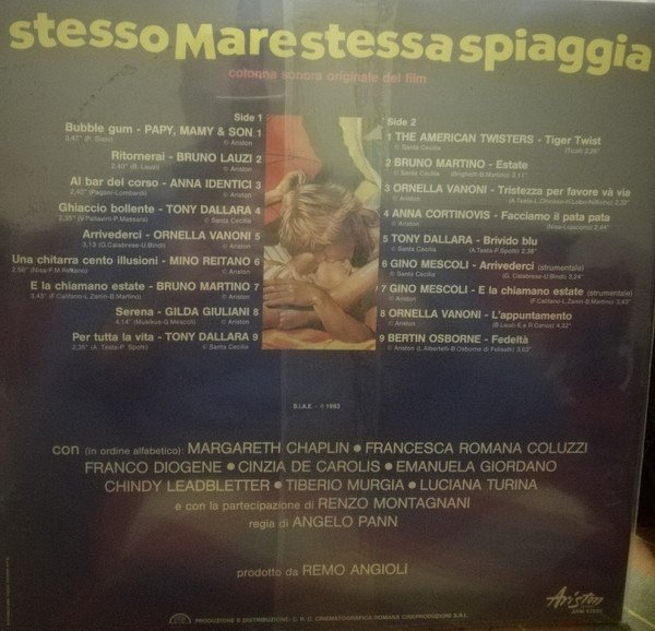 Various - Stesso Mare Stessa Spiaggia | Ariston (ARM 42020) - 2 Various - Stesso Mare Stessa Spiaggia | Ariston (ARM 42020) - 2