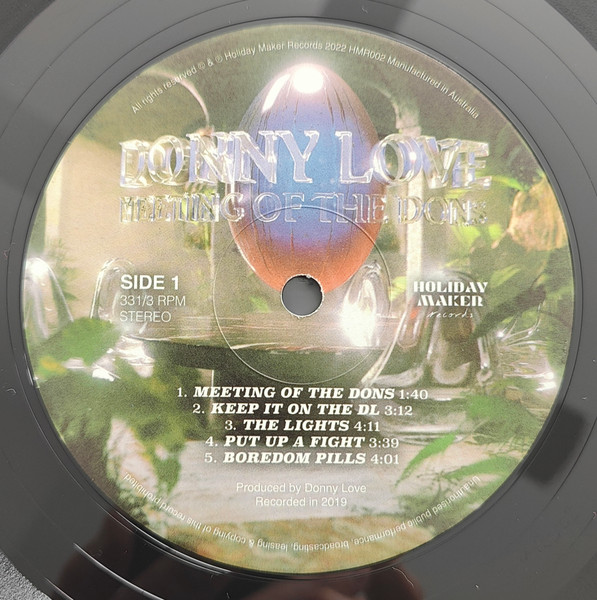 Donny Love - Meeting Of The Dons | Holiday Maker Records (HMR002) - 3 Donny Love - Meeting Of The Dons | Holiday Maker Records (HMR002) - 3