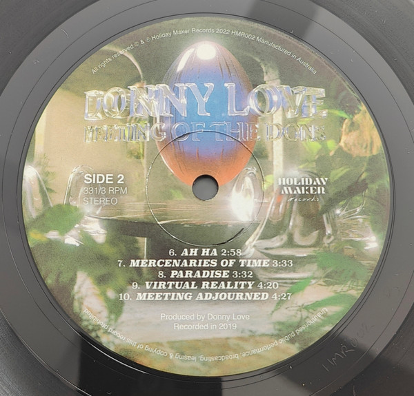Donny Love - Meeting Of The Dons | Holiday Maker Records (HMR002) - 4 Donny Love - Meeting Of The Dons | Holiday Maker Records (HMR002) - 4
