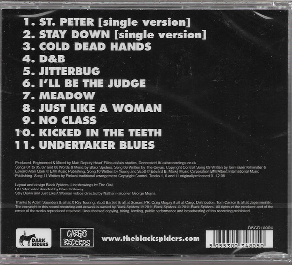 Black Spiders - Volume | Dark Riders (DRCD10004) - 2 Black Spiders - Volume | Dark Riders (DRCD10004) - 2