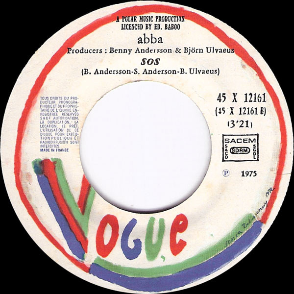 ABBA - Bang-A-Boomerang / S.O.S. | Vogue (45 X 12161) - 4