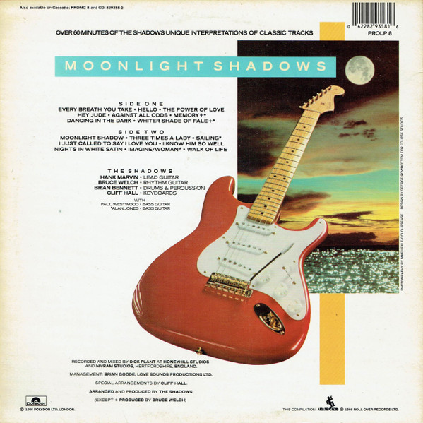 The Shadows - Moonlight Shadows | Polydor (PROLP 8) - 2 The Shadows - Moonlight Shadows | Polydor (PROLP 8) - 2