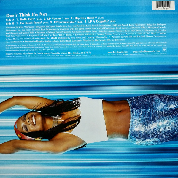 Kandi - Don't Think I'm Not | Columbia (44 79450) - 2