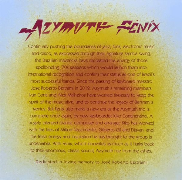 Azymuth - Fênix | Far Out Recordings (FARO 194CD) - 2
