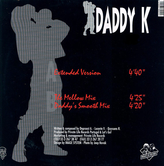 DJ Daddy K - Voulez-Vous Coucher Avec Moi? | Private Life Records (amc 30.029) - 2 DJ Daddy K - Voulez-Vous Coucher Avec Moi? | Private Life Records (amc 30.029) - 2
