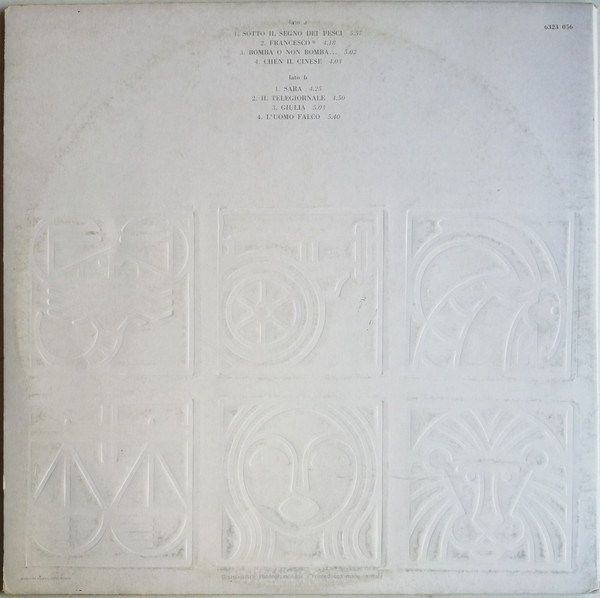 Antonello Venditti - Sotto Il Segno Dei Pesci | Philips (6323 056) - 4