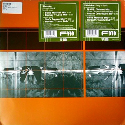 Moloko - Sing It Back | F-111 Records (0-44687) - main Moloko - Sing It Back | F-111 Records (0-44687) - main