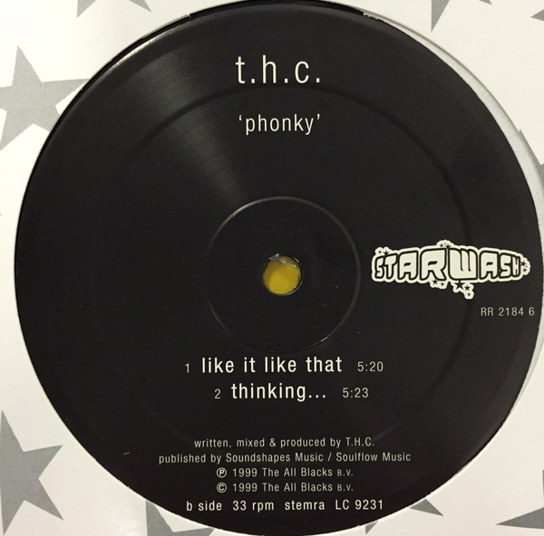 T.H.C. - Phonky | Starwash (RR 2184 6) - 2