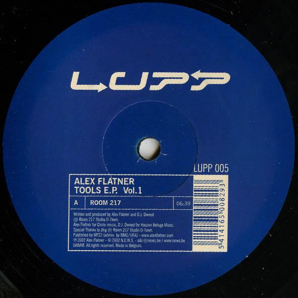 Alex Flatner - Tools E.P. Vol. 1 | Lupp (LUPP 005)