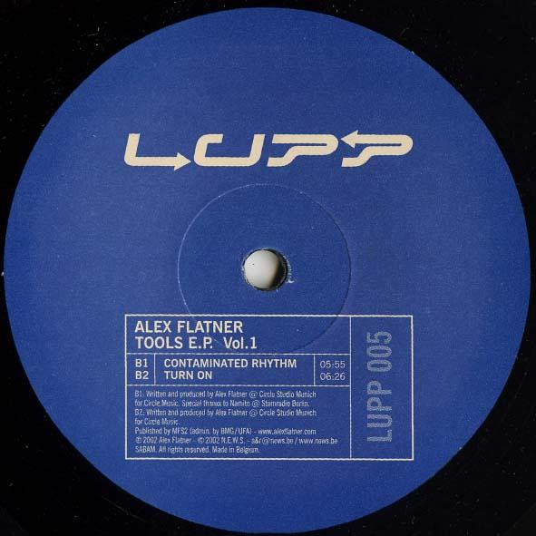 Alex Flatner - Tools E.P. Vol. 1 | Lupp (LUPP 005) - 2