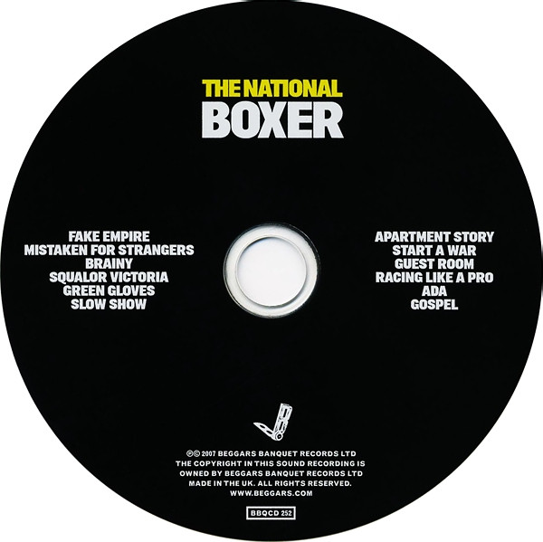 The National - Boxer | Beggars Banquet (BBQCD 252) - 3 The National - Boxer | Beggars Banquet (BBQCD 252) - 3