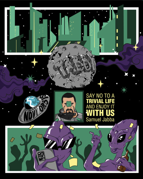 Samuel Jabba - Say No To A Trivial Life | Novi Orbis (NOVIORBISEP03) - main Samuel Jabba - Say No To A Trivial Life | Novi Orbis (NOVIORBISEP03) - main