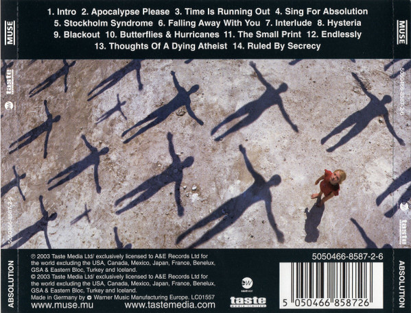 Muse - Absolution | EastWest (5050466-8587-2-6) - 2