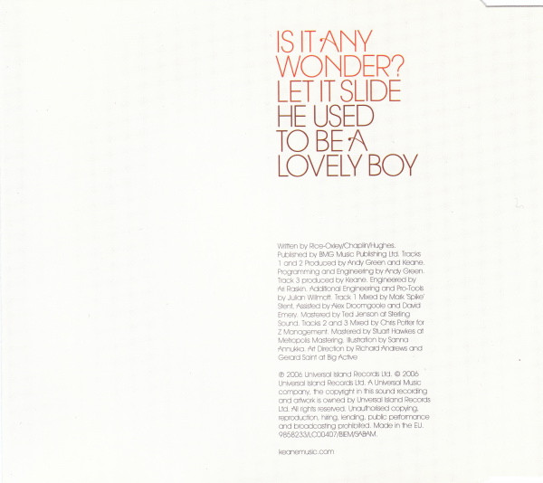 Keane - Is It Any Wonder? | Island Records (9858233) - 3