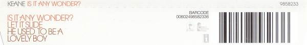 Keane - Is It Any Wonder? | Island Records (9858233) - 2