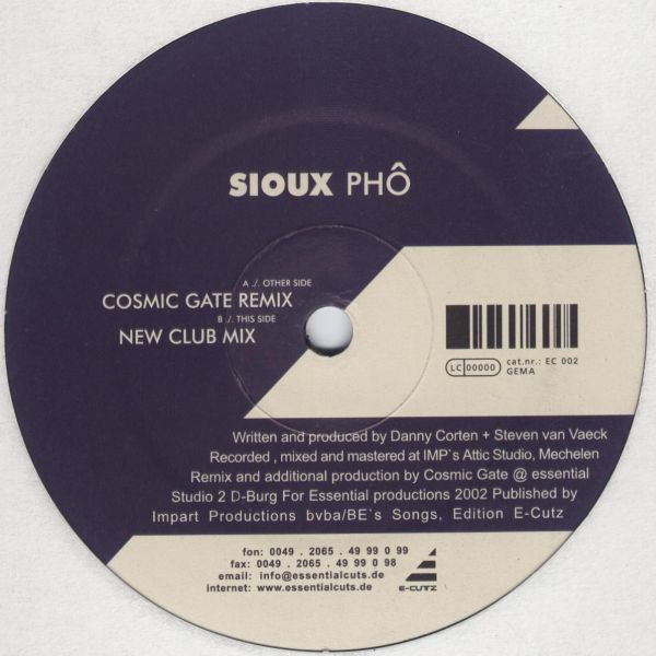 Sioux - Phô | E-Cutz (EC 002)