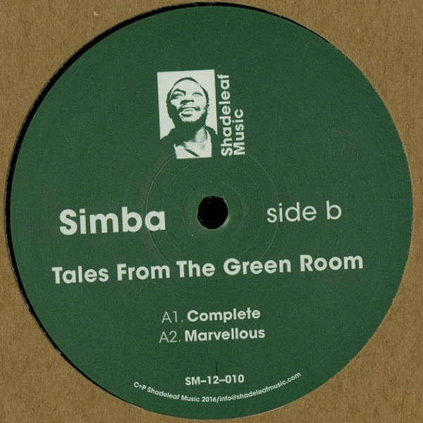 Simba - Tales From The Green Room | Shadeleaf Music (SM-12-010) - 2 Simba - Tales From The Green Room | Shadeleaf Music (SM-12-010) - 2