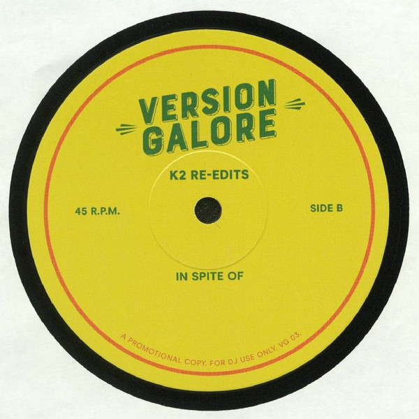 K2 - K2 Re-Edits | Version Galore (VG03)