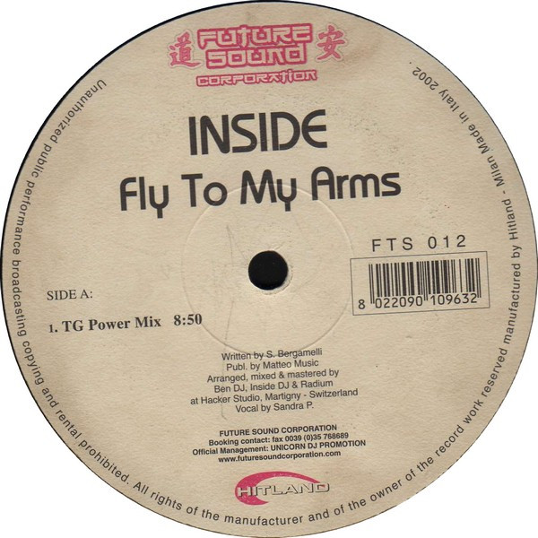 DJ Inside - Fly To My Arms | Future Sound Corporation (FTS 012) - 2 DJ Inside - Fly To My Arms | Future Sound Corporation (FTS 012) - 2