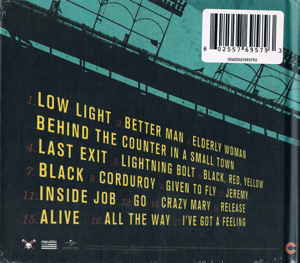 Pearl Jam - Let's Play Two (Music From The Danny Clinch Film) | Monkeywrench Records (602557695793) - 2