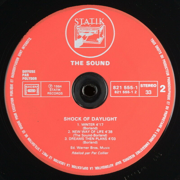 The Sound - Shock Of Daylight | Polydor (821 555-1) - 4 The Sound - Shock Of Daylight | Polydor (821 555-1) - 4