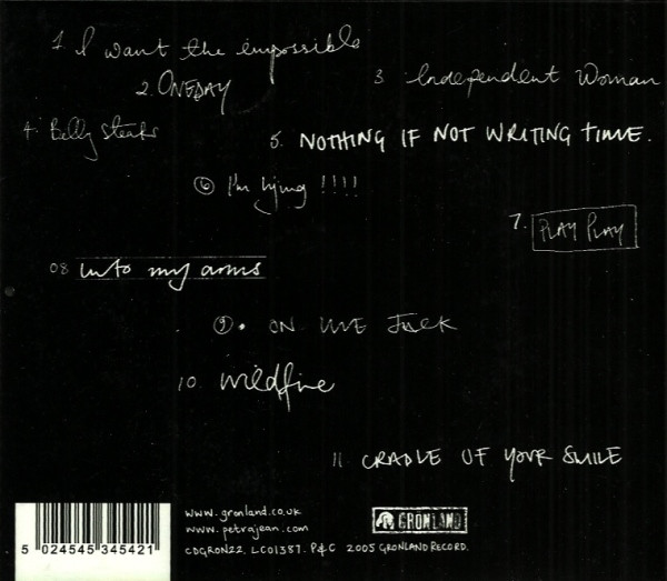 Petra Jean Phillipson - Notes On: Love | Grönland Records (CDGRON22) - 2 Petra Jean Phillipson - Notes On: Love | Grönland Records (CDGRON22) - 2