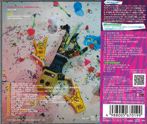 LMFAO - Sorry For Party Rocking | Interscope Records (UICS-9126) - 2 LMFAO - Sorry For Party Rocking | Interscope Records (UICS-9126) - 2