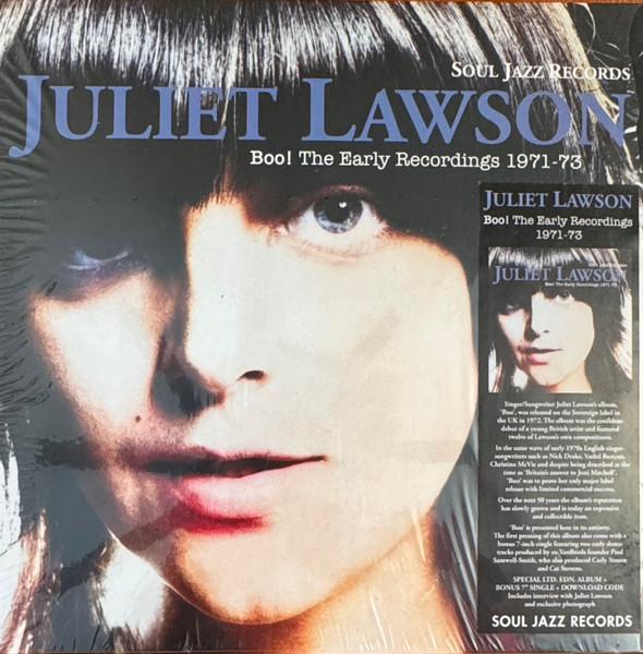 Juliet Lawson - Boo! The Early Recordings 1971-73 | Soul Jazz Records (SJR LP537)