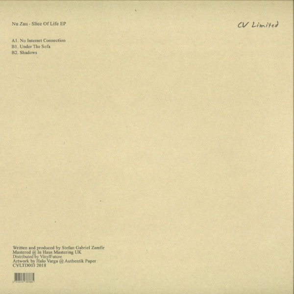 Nu Zau - Slice Of Life EP | Curtea Veche (CVLTD003) - 2 Nu Zau - Slice Of Life EP | Curtea Veche (CVLTD003) - 2