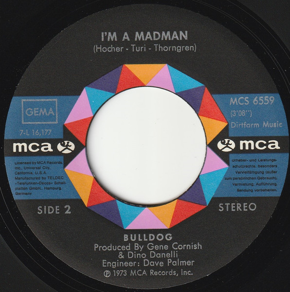 Bulldog - Are You Really Happy Together | MCA Records (MCS 6559) - 4