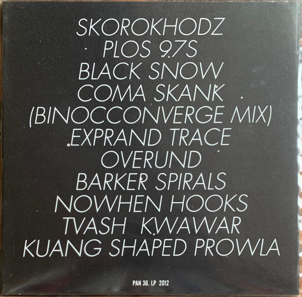 Lee Gamble - Dutch Tvashar Plumes | Pan (PAN 36) - 2