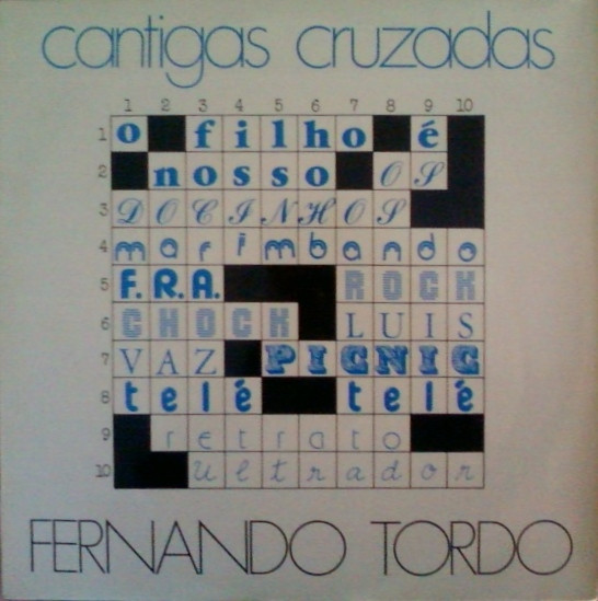 Fernando Tordo - Cantigas Cruzadas | Da Nova (6016)