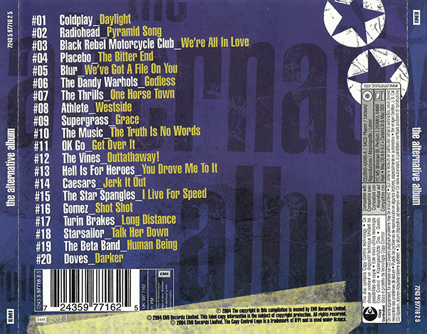 Various - The Alternative Album | EMI Gold (7243 5 97716 2 5) - 4