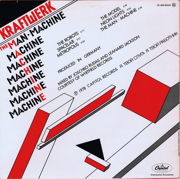 Kraftwerk - The Man•Machine | Capitol Records (2S 068-85444) - 2