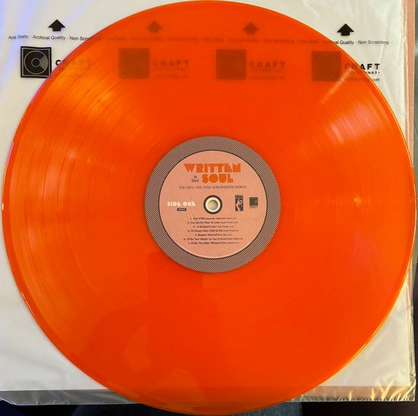 Various - Written In Their Soul (The Hits: The Stax Songwriter Demos) | Craft Recordings (CR00629) - 3 Various - Written In Their Soul (The Hits: The Stax Songwriter Demos) | Craft Recordings (CR00629) - 3