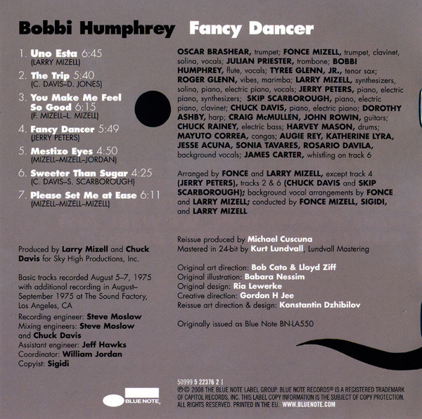 Bobbi Humphrey - Fancy Dancer | Blue Note (5 22376 2) - 4