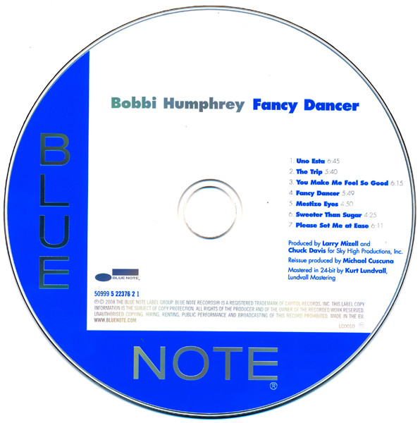 Bobbi Humphrey - Fancy Dancer | Blue Note (5 22376 2) - 3